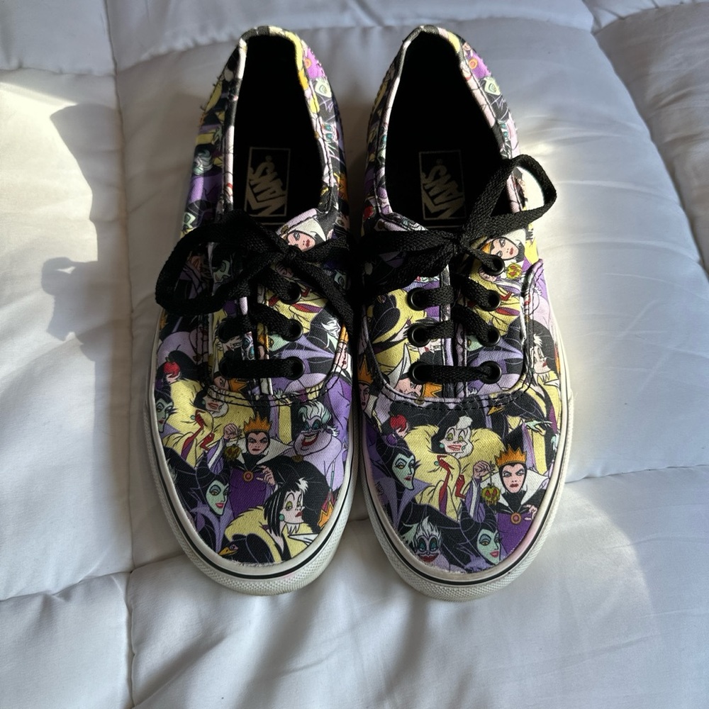 Disney Villain Vans Shoes